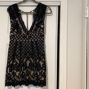 Black free people cocktail dress